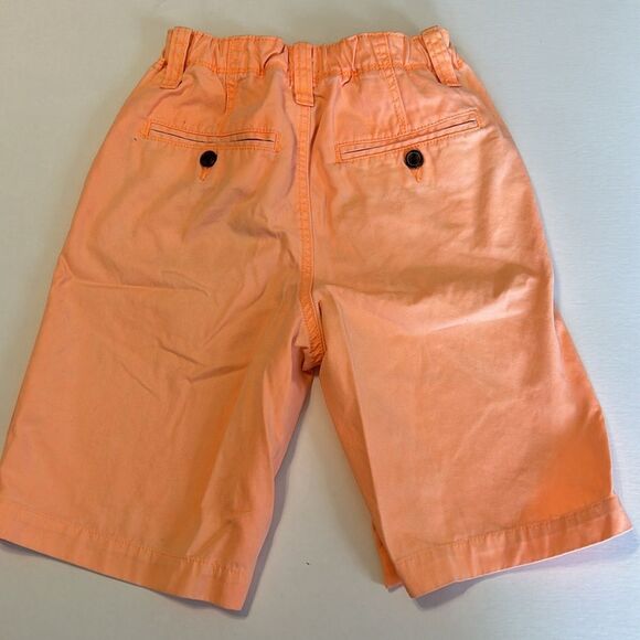 TOMMY HILFIGER NAUTICA GAP Size 12 Cotton Chino Shorts Red Khaki Peach Uniform - Picture 12 of 15